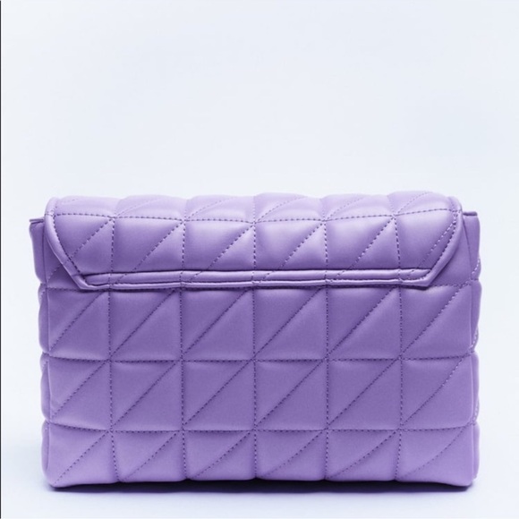 ZARA QUILTED CHAIN STRAP SHOULDER BAG π - Picture 3 of 7